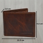 Preview: Bull Burry Hochwertige Herren Geldbörse Voll Leder mit RFID Schutz und Geschenkbox